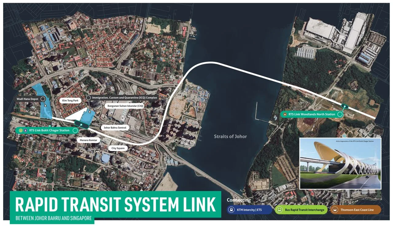 Exsim Johor_The Asteriaz @ Kebun Teh_RTS Link Alignment Map